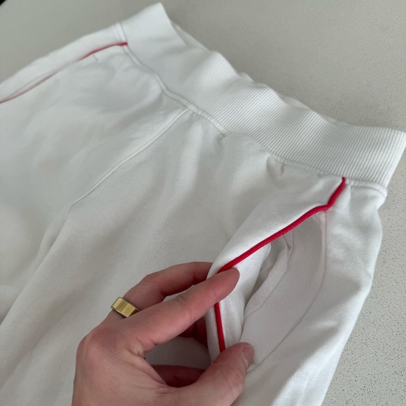 White Reebok Sweatpants Size XS/S - Picture 3 of 8